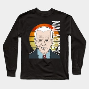 Joe Biden Malarkey Long Sleeve T-Shirt